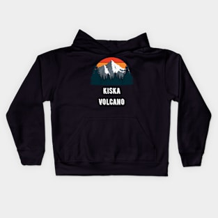 Kiska Volcano Kids Hoodie